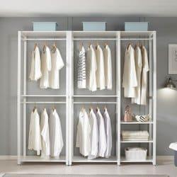 데이즈 드레스룸 시스템 행거 옷장 스탠드 옷걸이 2단 철제 행거