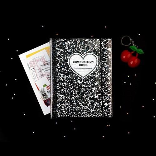 루카랩 아카이브 25R 하드커버 전용 PVC 투명글리터 커버