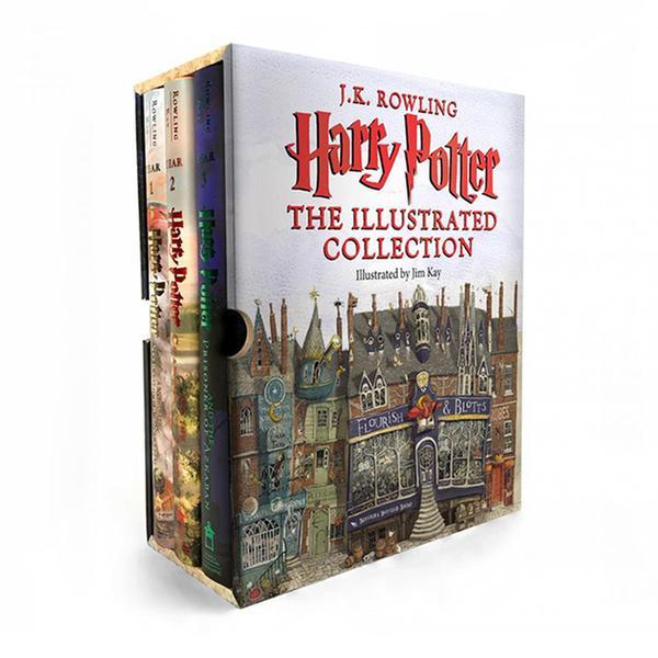 (원서)[일러스트판/미국판] Harry Potter #01-3 Books Boxed Set (Hardcover, 풀컬러)- 웅진책방