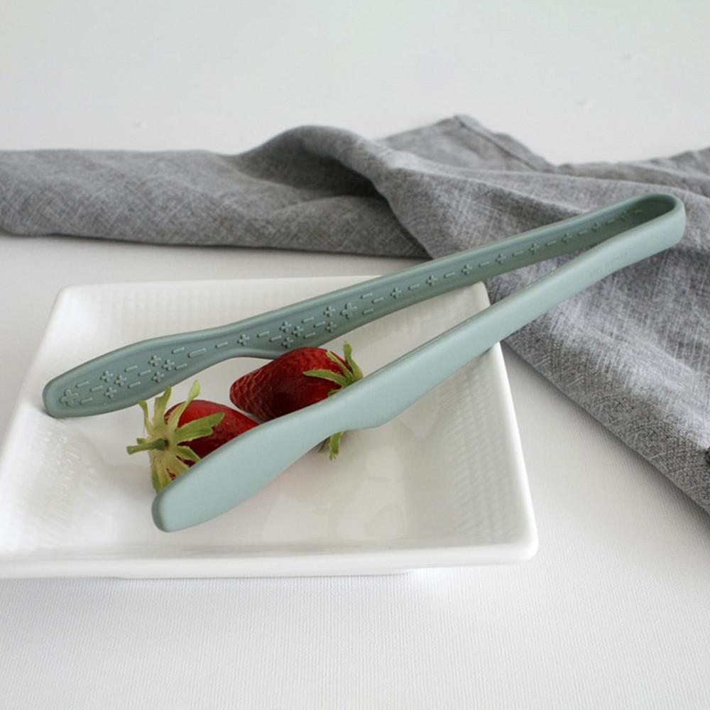 실리콘 주방 집게 국내제작 위생 요리 집게 조리용 서빙 파스타집게S 핑크 핀셋 키친툴