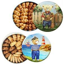 제니베이커리 스마트 베어 4종 믹스 버터쿠키, 4종 버터 320g..., 1세트