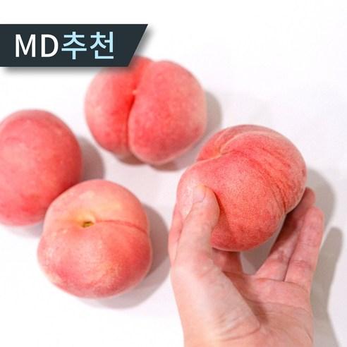 최상품 대극천복숭아 반납작 복숭아 고당도 로얄과