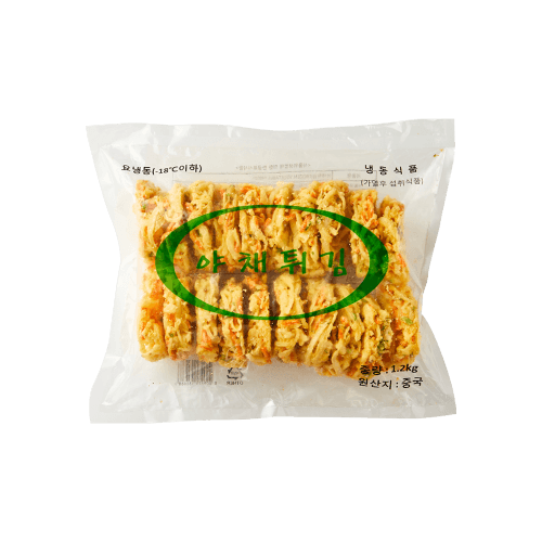 야채튀김 1.2kg(60g*20ea)