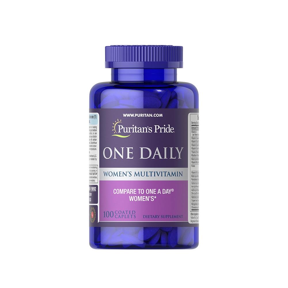 퓨리탄프라이드 원데일리 우먼 멀티비타민 & 아연 (100정/3개월)[한국공식수입]