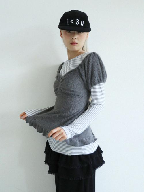 소프트 셔링 티셔츠(차콜)