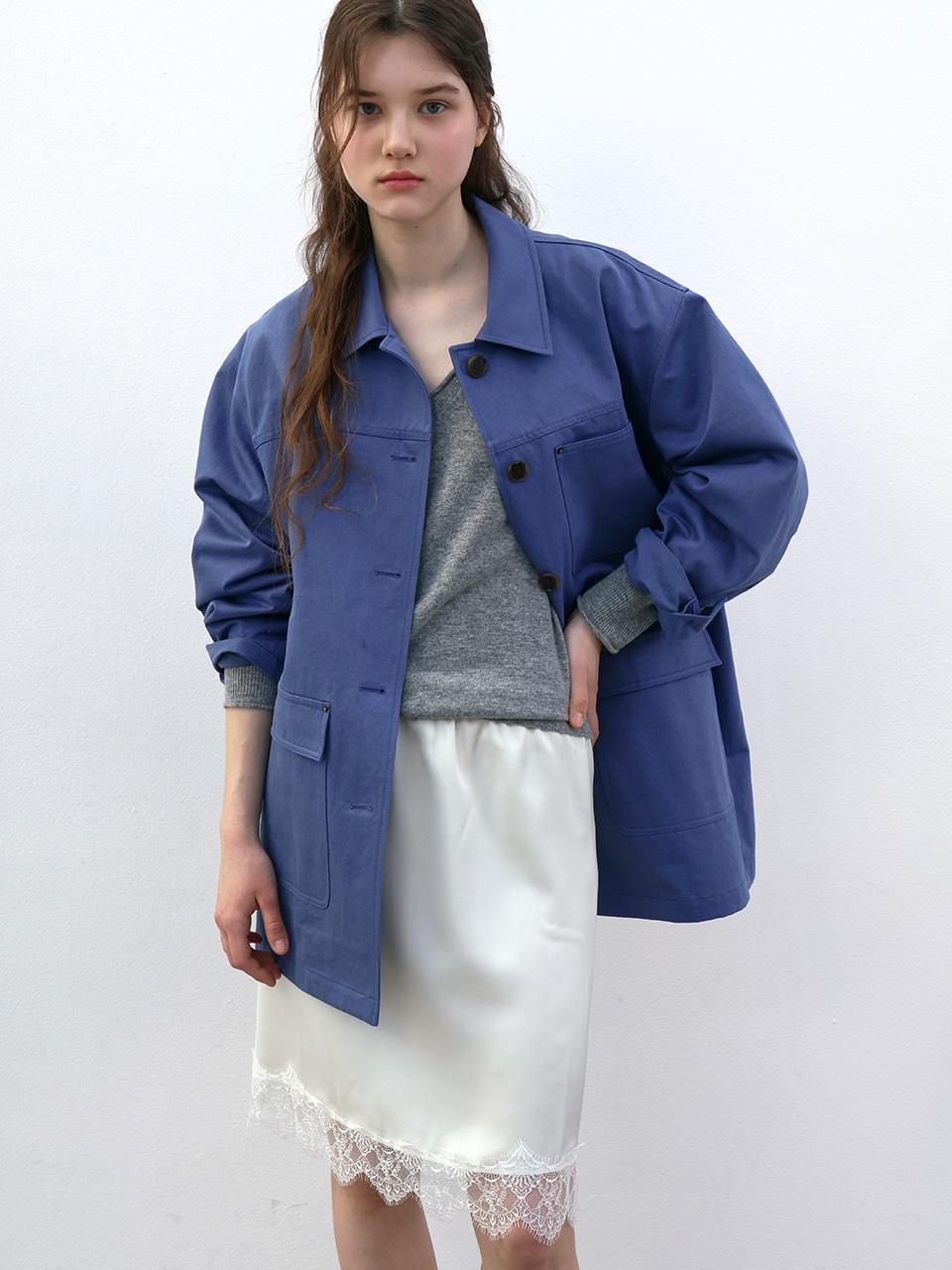 (3/20 예약출고)POCKET WORK JACKET - BLUE