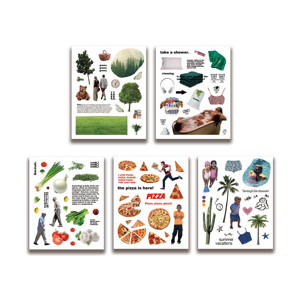 [ object ver.1 ] 오브제스티커 오브제 다이어리꾸미기 다꾸 다꾸스티커 스티커 스크랩