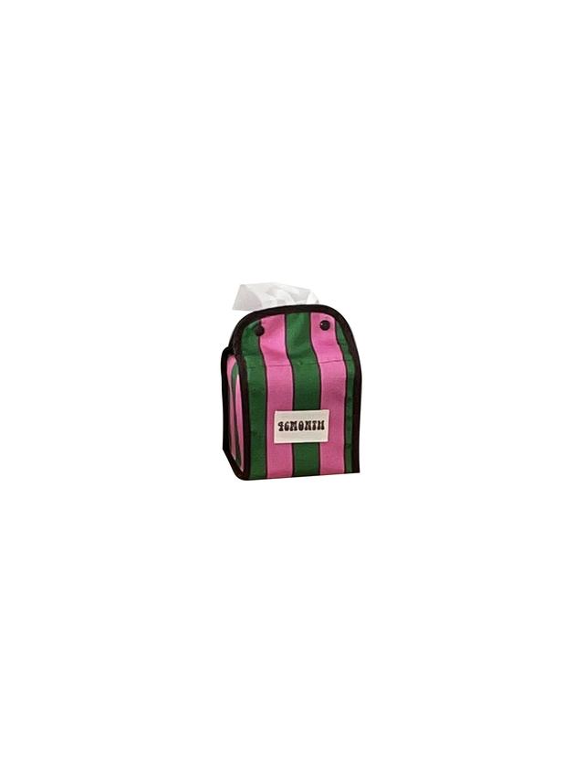 stripe tissue cover (pink)