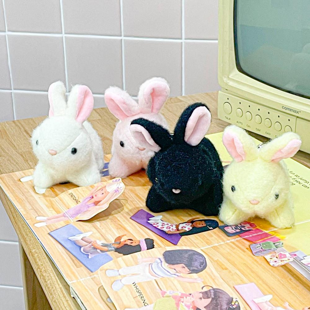 [수집수집] 보송 토끼 인형 키링