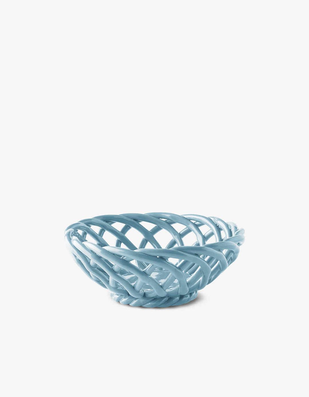 시칠리아 세라믹 바구니 S 라이트블루