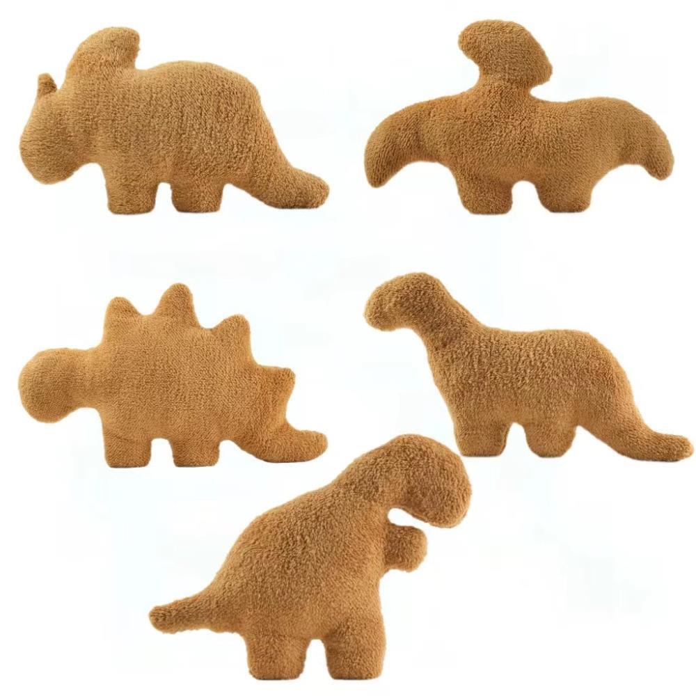 치킨 너겟 베게 쿠션 안고자는 공룡 바디필로우 부드러운 인형 베개 쥬라기 사우르스 7가지