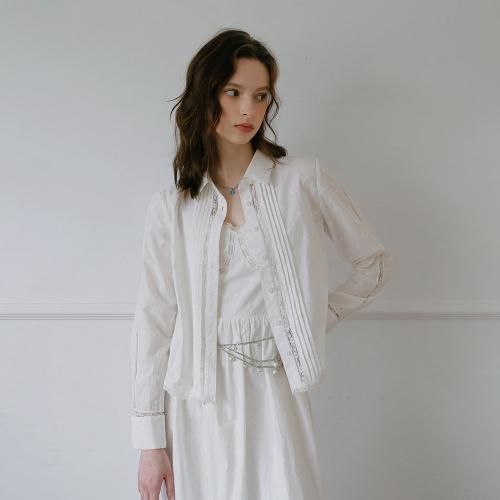 Cest_Cotton embroidery shirt