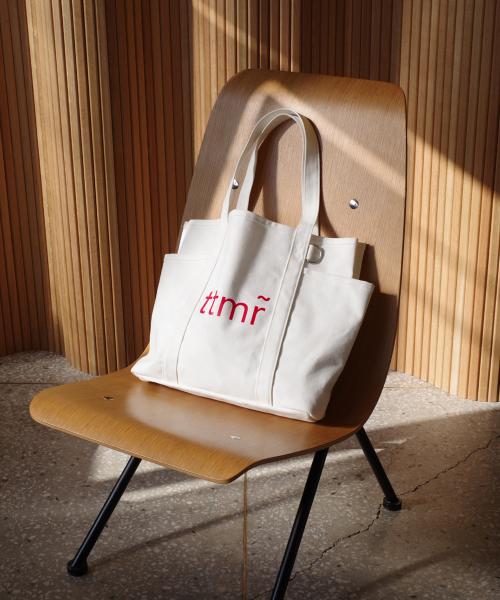 record tote bag [white]