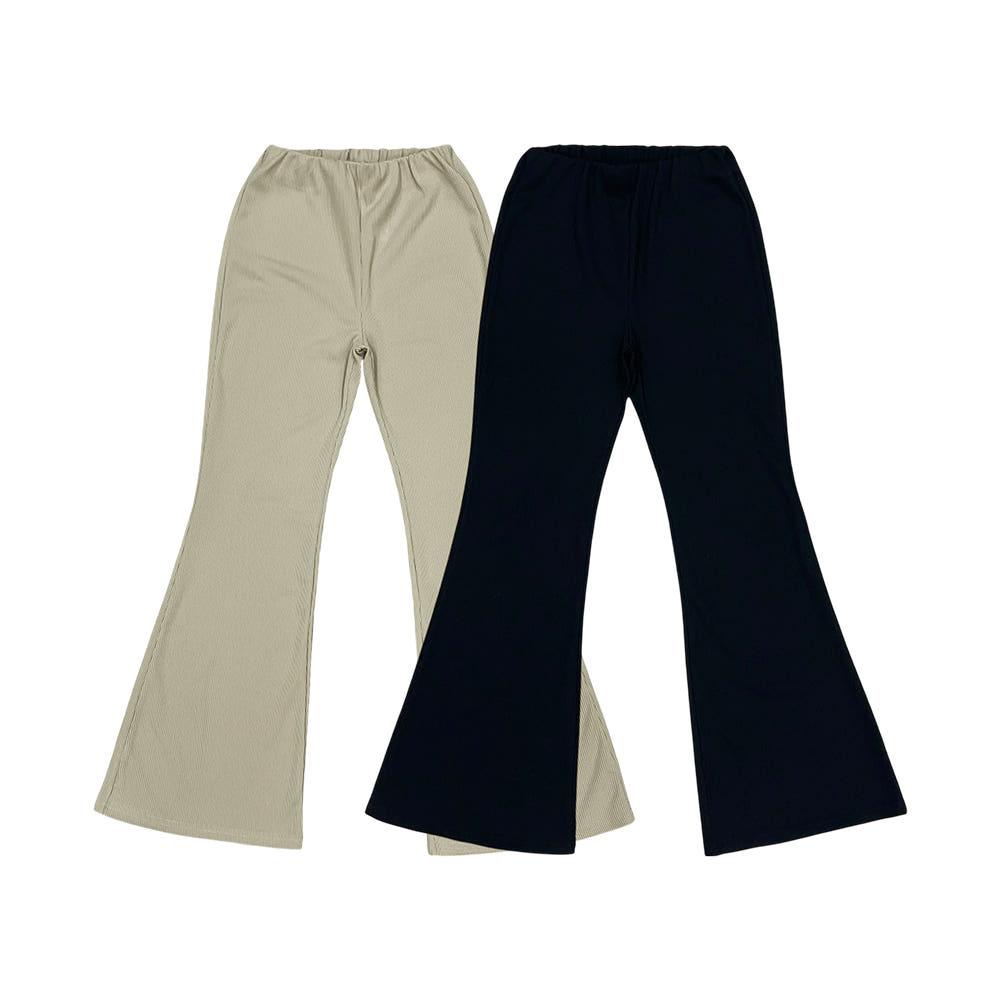 (2 color) 부츠컷 레깅스 팬츠 Bootcut Leggings Pants