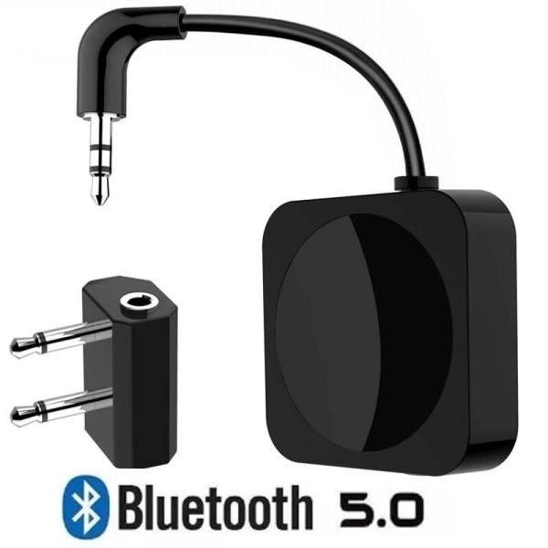 블루투스 AUX 송신기 5.0 aptx 낮은 대기 시간 a2dp rca 비행기 음악 tv 송신기 듀얼 링크 무선 aux 스테레