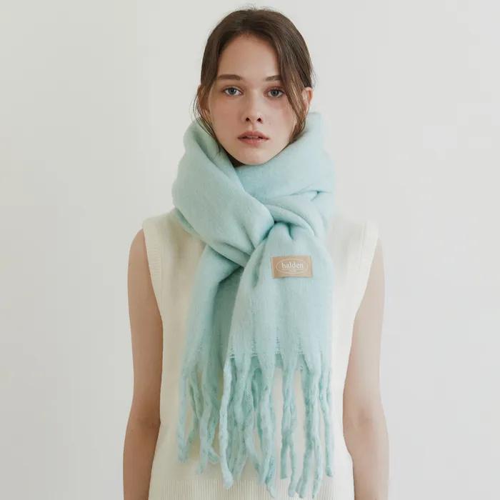 heavy hairy muffler (M026_mint)