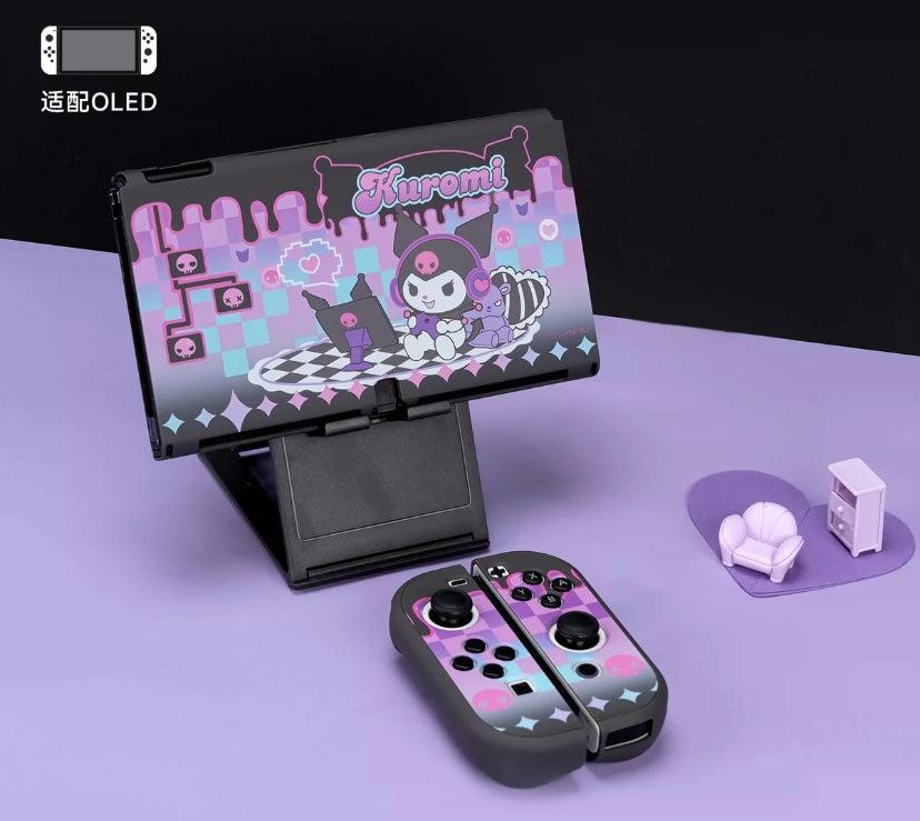 ［サンリオ］Switch カバー - クロミ / oledカバー単品（スタンドプレゼント）
