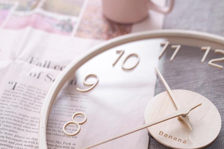 300유리나무 벤자민 무소음벽시계(아크릴버전추가)