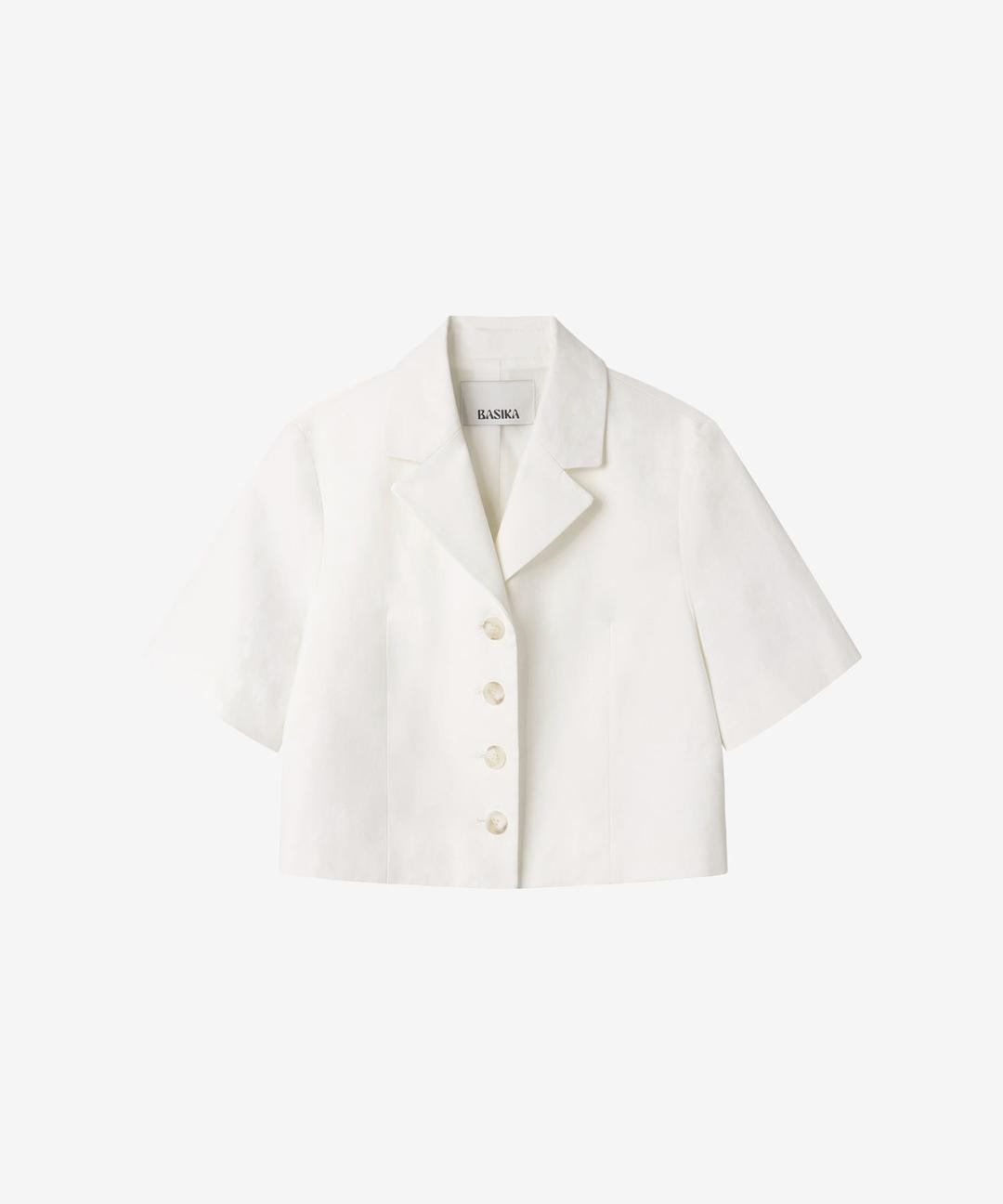 썸머 린넨 자켓 (아이보리)