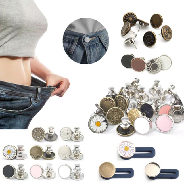 요술 단추 똑딱이 매직 바지 허리 조절 줄이기 늘리기 퍼펙트핏 버튼 청바지 수선