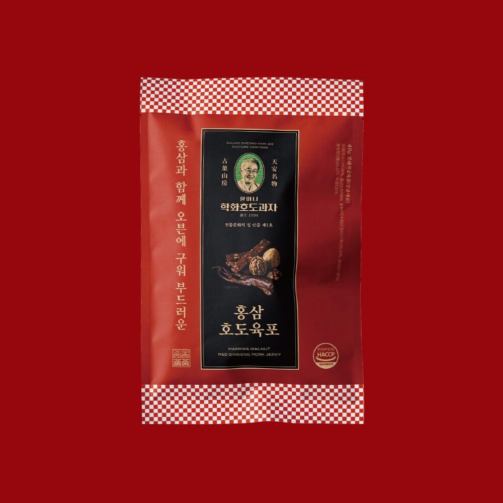 학화 홍삼호도육포