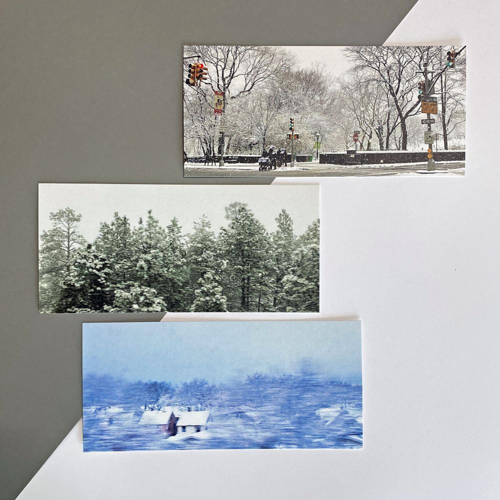 [Loosen Up] Eco Slim Postcard, Winter