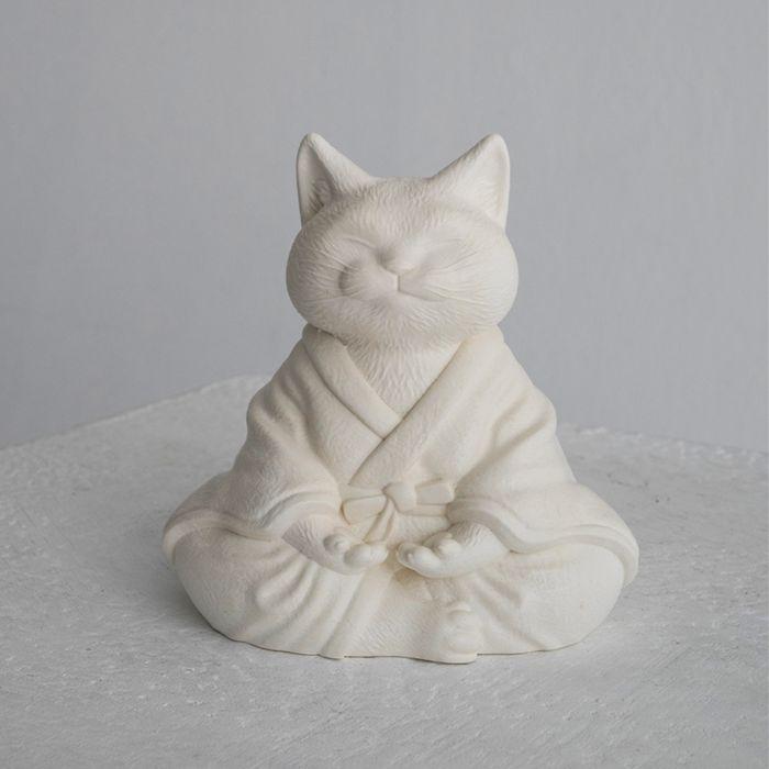 Meditating Cat