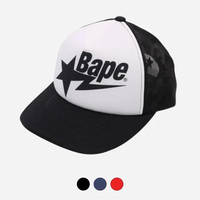베이프 BAPE STA 스타 메시캡 볼캡 3컬러 1K80180009