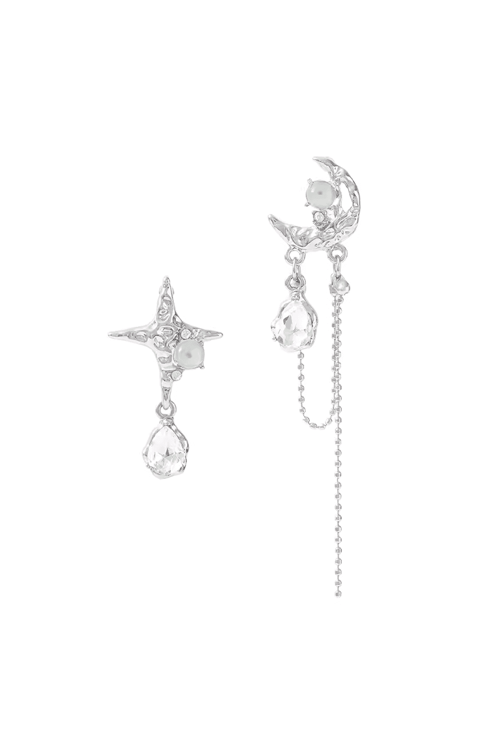 LUNA CUBIC DROP EARRING