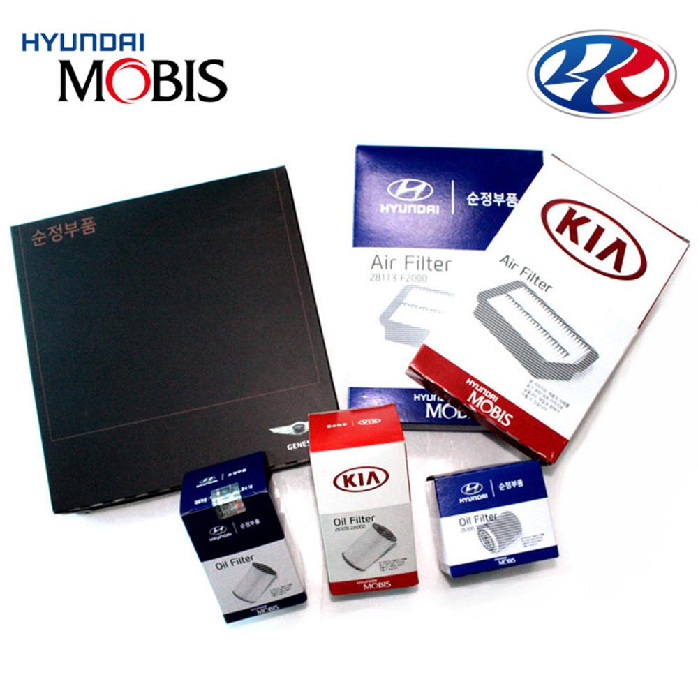 그랜저IG 순정 2.4 가솔린 에어클리너 + 오일필터 28113C1100 2630035505