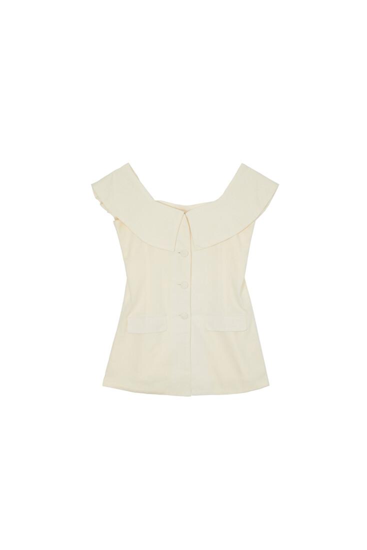 BROMELIA- Floral Linen Blouse