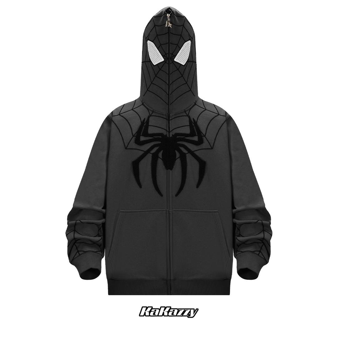 Kakazzy Full Zip Hoodie DarkGray（Eyes Can See）