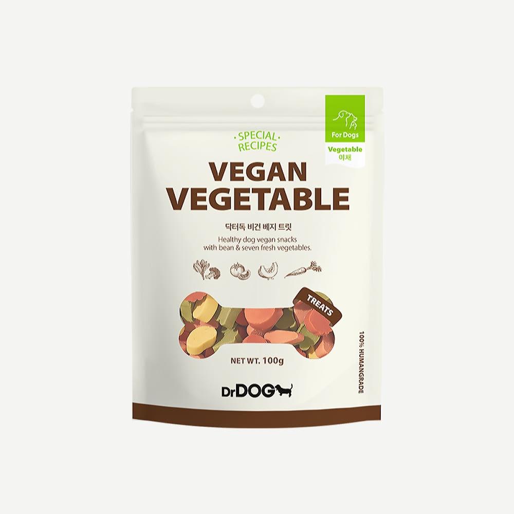 닥터독 비건 트릿 간식 베지 100g 