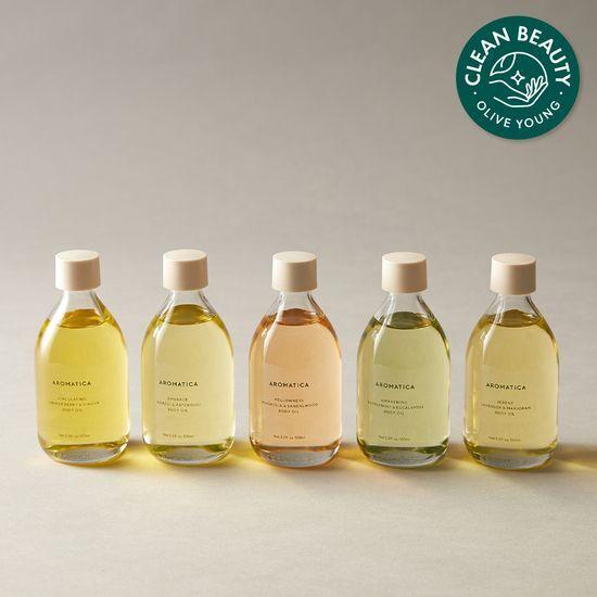 [보습/탄력 오일] 아로마티카 바디오일 100ml 5종 중 택1