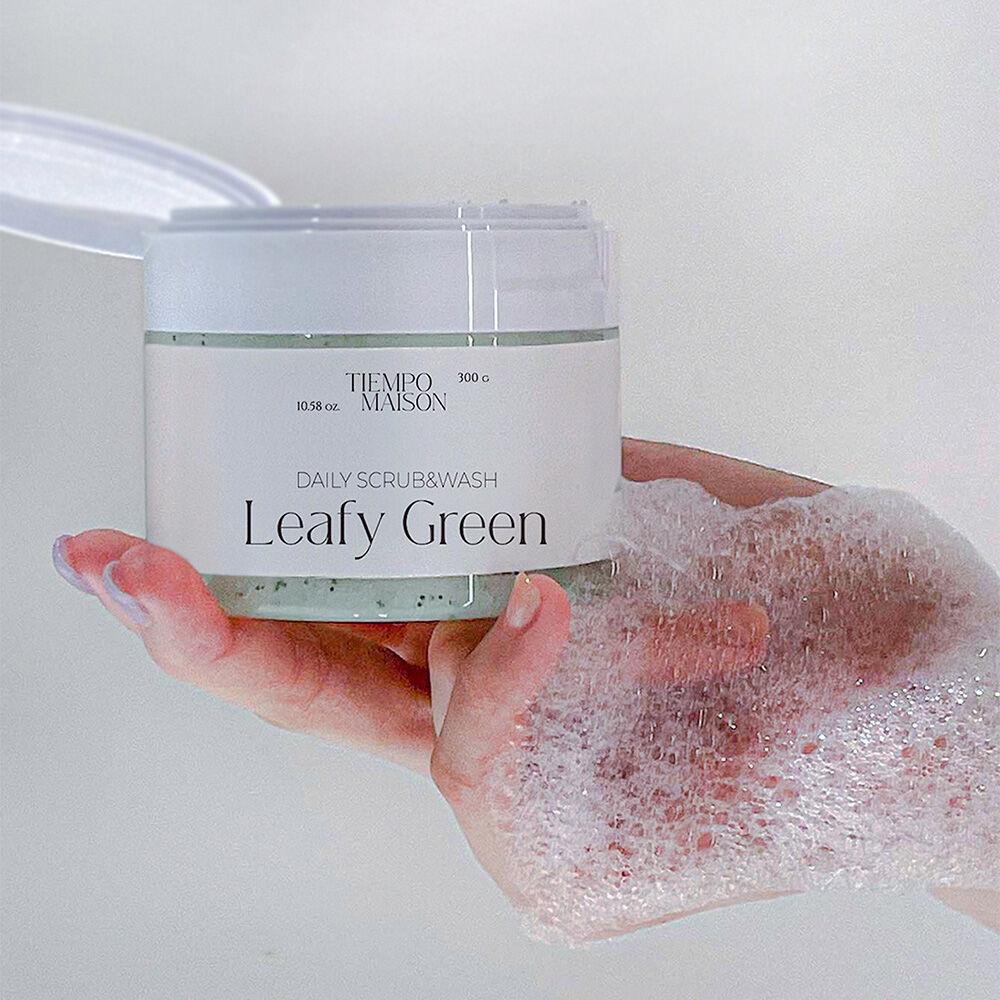 [풍부한 거품] 데일리 스크럽&워시_리피그린