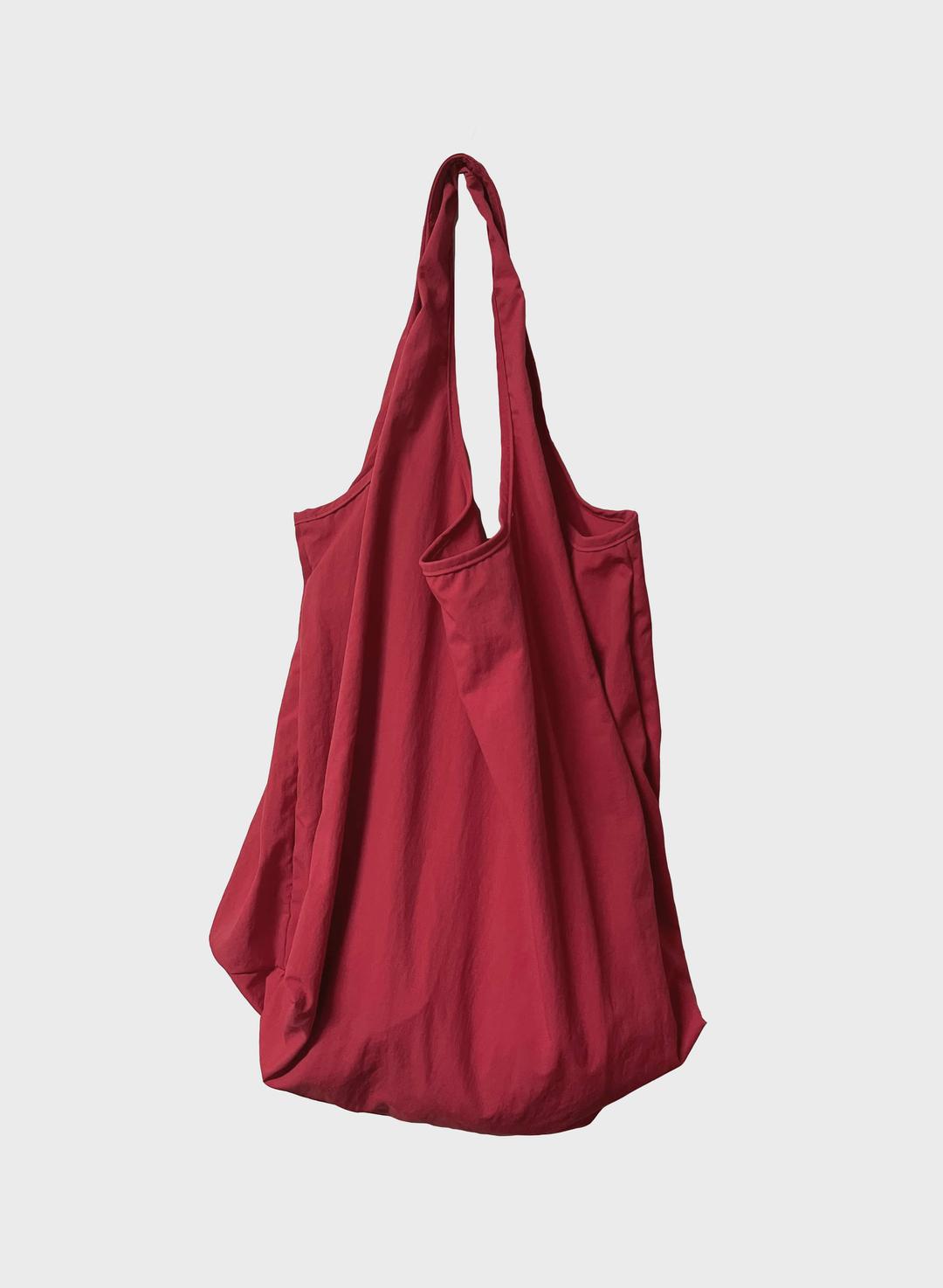 recycle market bag / Scarlet Red