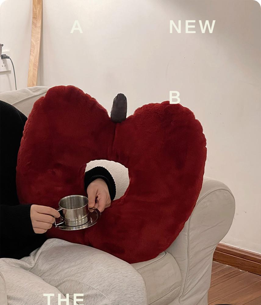 LESIS 빅사이즈 레드 애플 체크 소파 등쿠션 (2type)