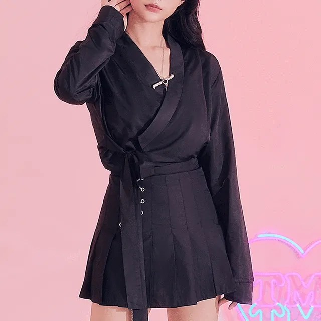 [당일출고🚀자체제작] TM3 한 코티드 포멀 클래식 한복 셔츠