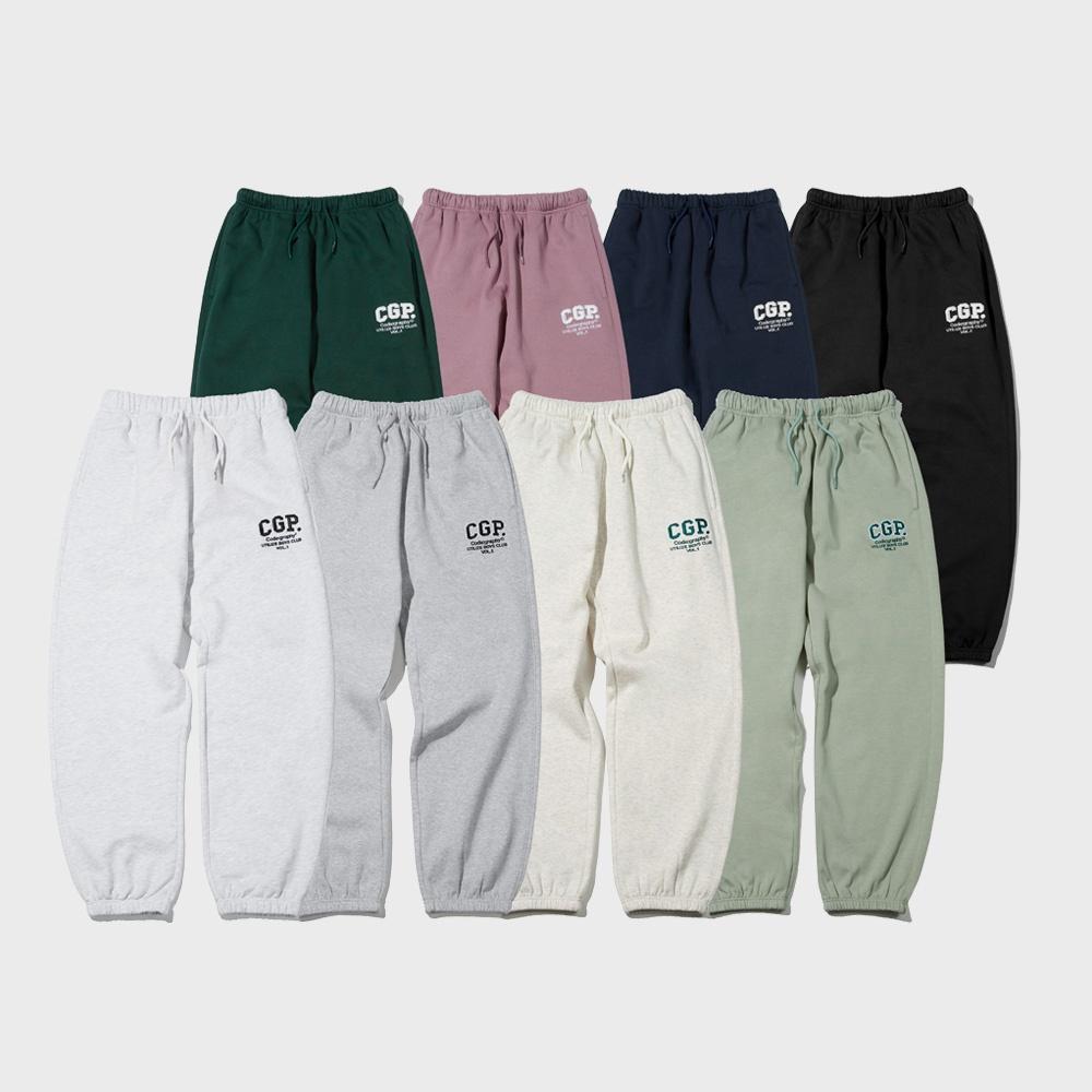 CGP 아치 로고 트레이닝 팬츠_8COLOR