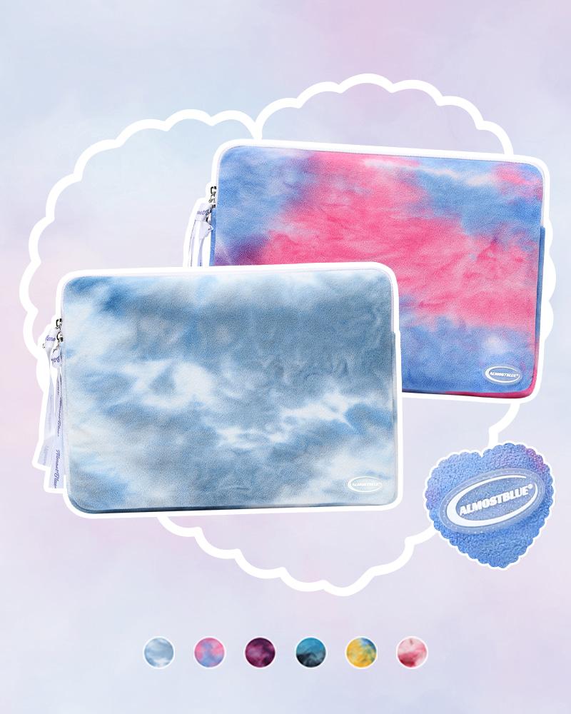 TIE DYE LAPTOP POUCH
