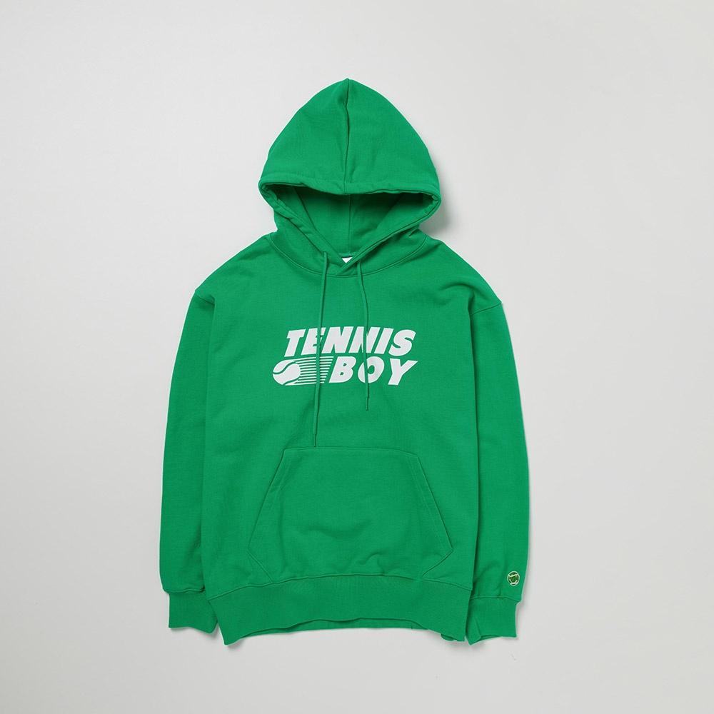 ACTIVE LOGO HOODIE  GREEN