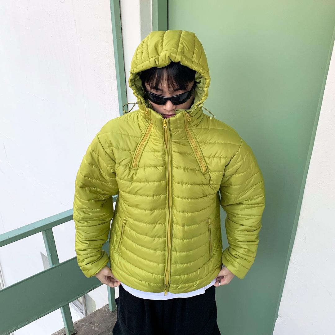 위닝 라이트 후드 패딩 (4color)