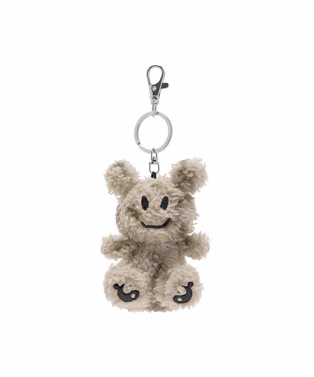 STAINED BULLY KEYRING IVORY