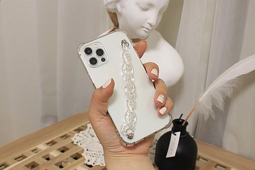 홀로그램 체인 스트랩 갤럭시 아이폰 플립 폰케이스