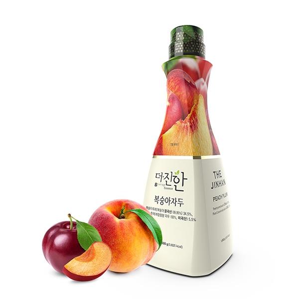 더진한 복숭아자두 고농축 베이스 1.5kg 2개세트