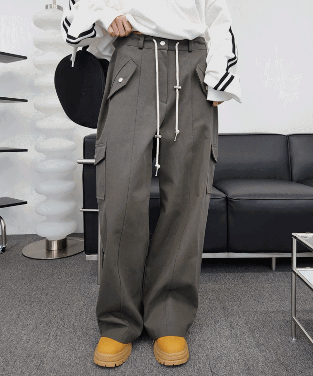 지나 포켓 카고 바지