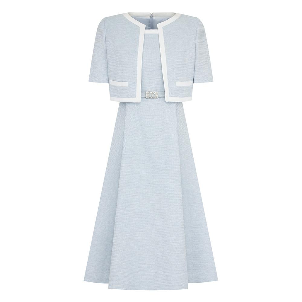 [케네스레이디] 라인포인트 레이어드 원피스 EWOPOF1800