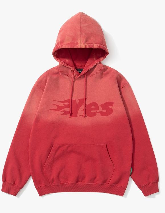 Fade-out Hoodie - Red