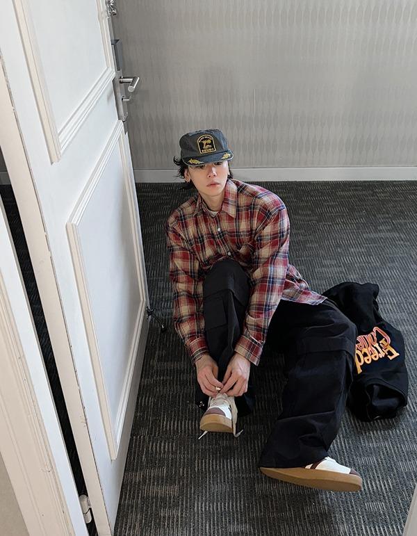 No.1046 PJ check SHIRT (10color)