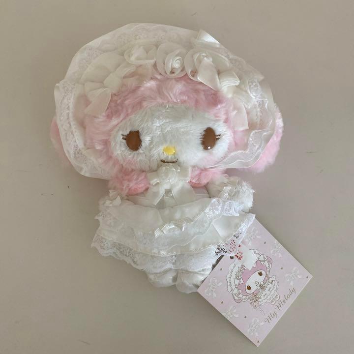 マイメロ  レースデザイン　ぬいぐるみ　マスコット